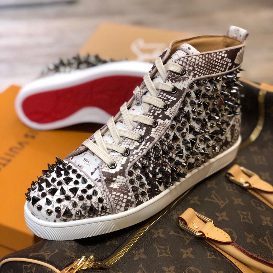 Christian Louboutin Sneaker Orlato Spikes Flat