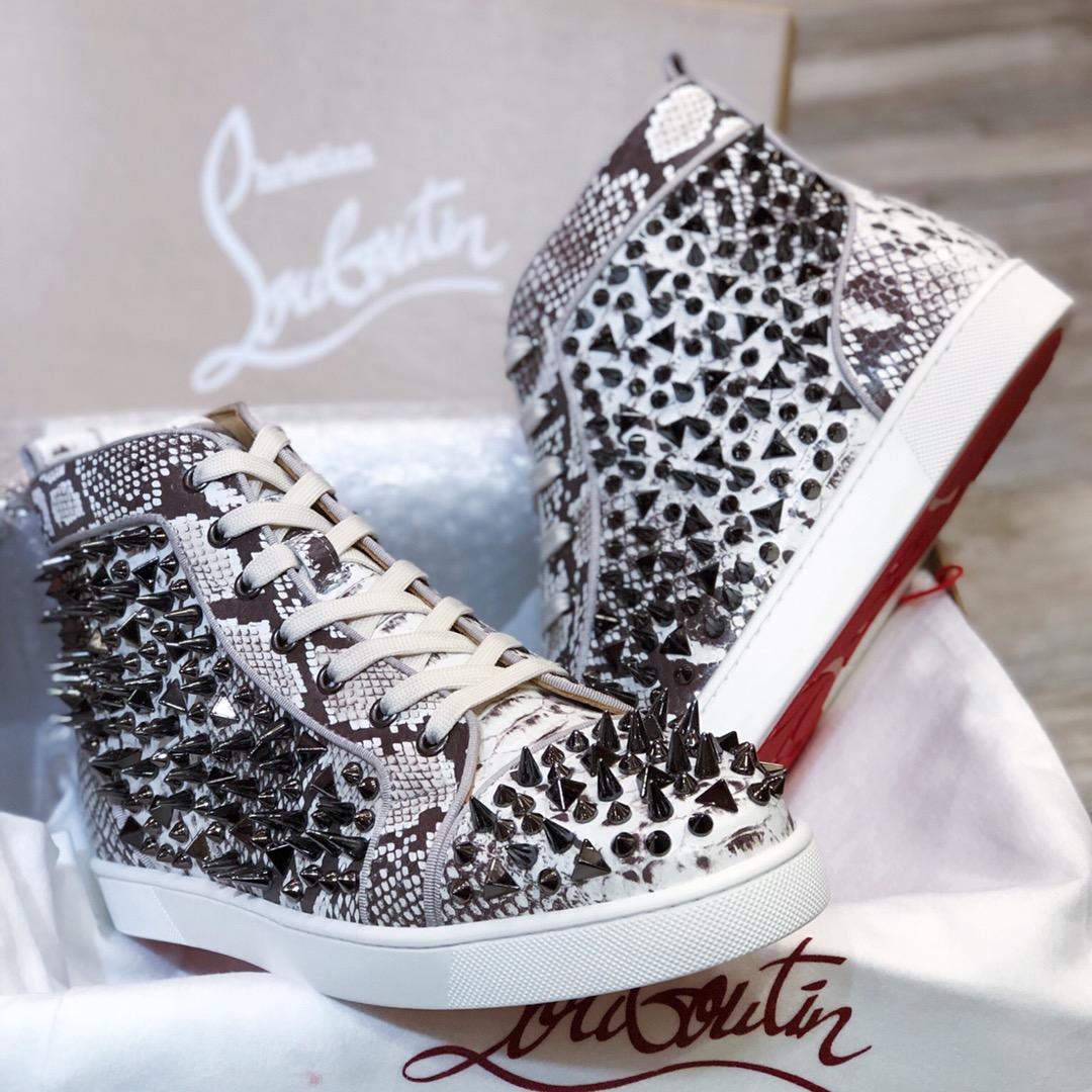 Christian Louboutin Sneaker Orlato Spikes Flat