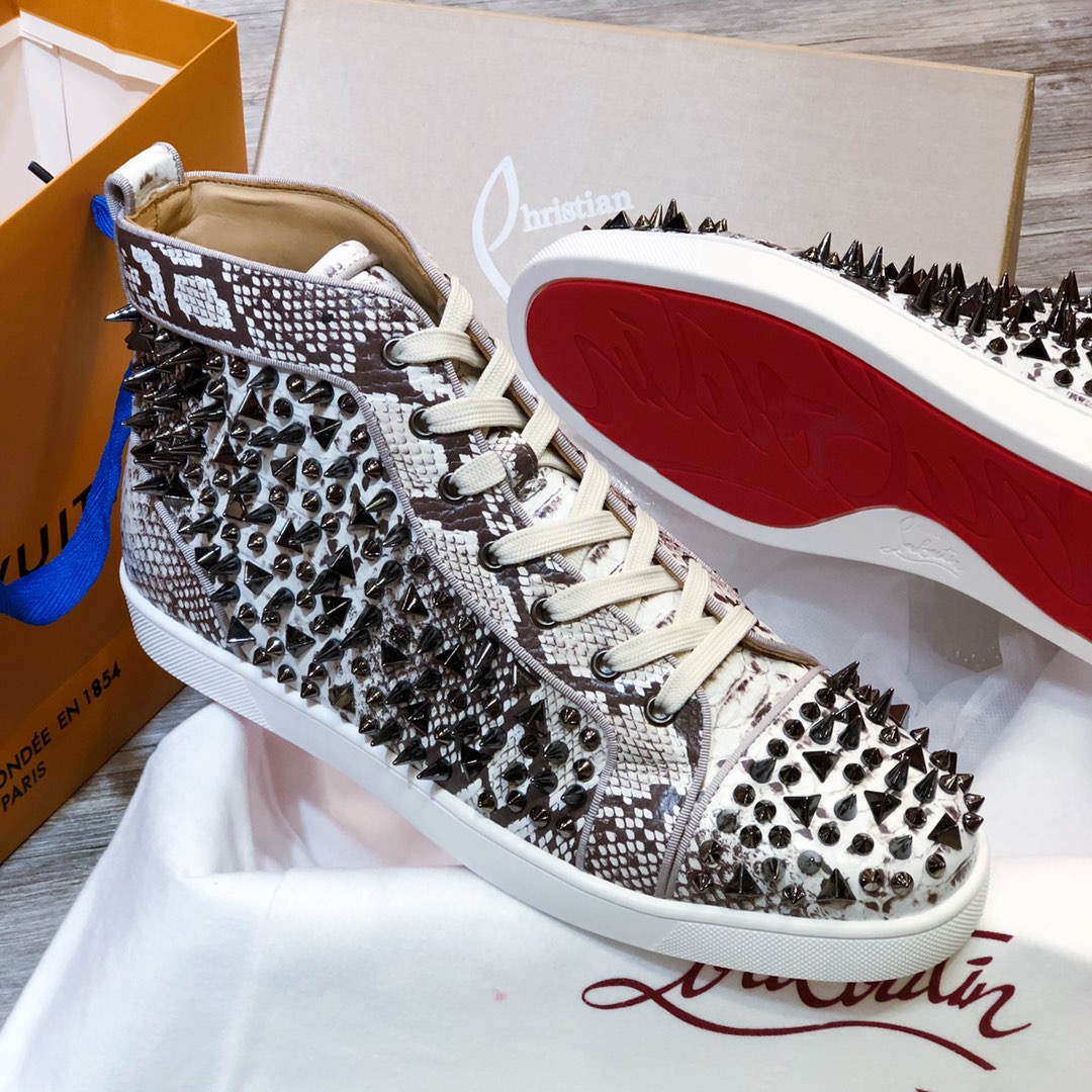 Christian Louboutin Sneaker Orlato Spikes Flat