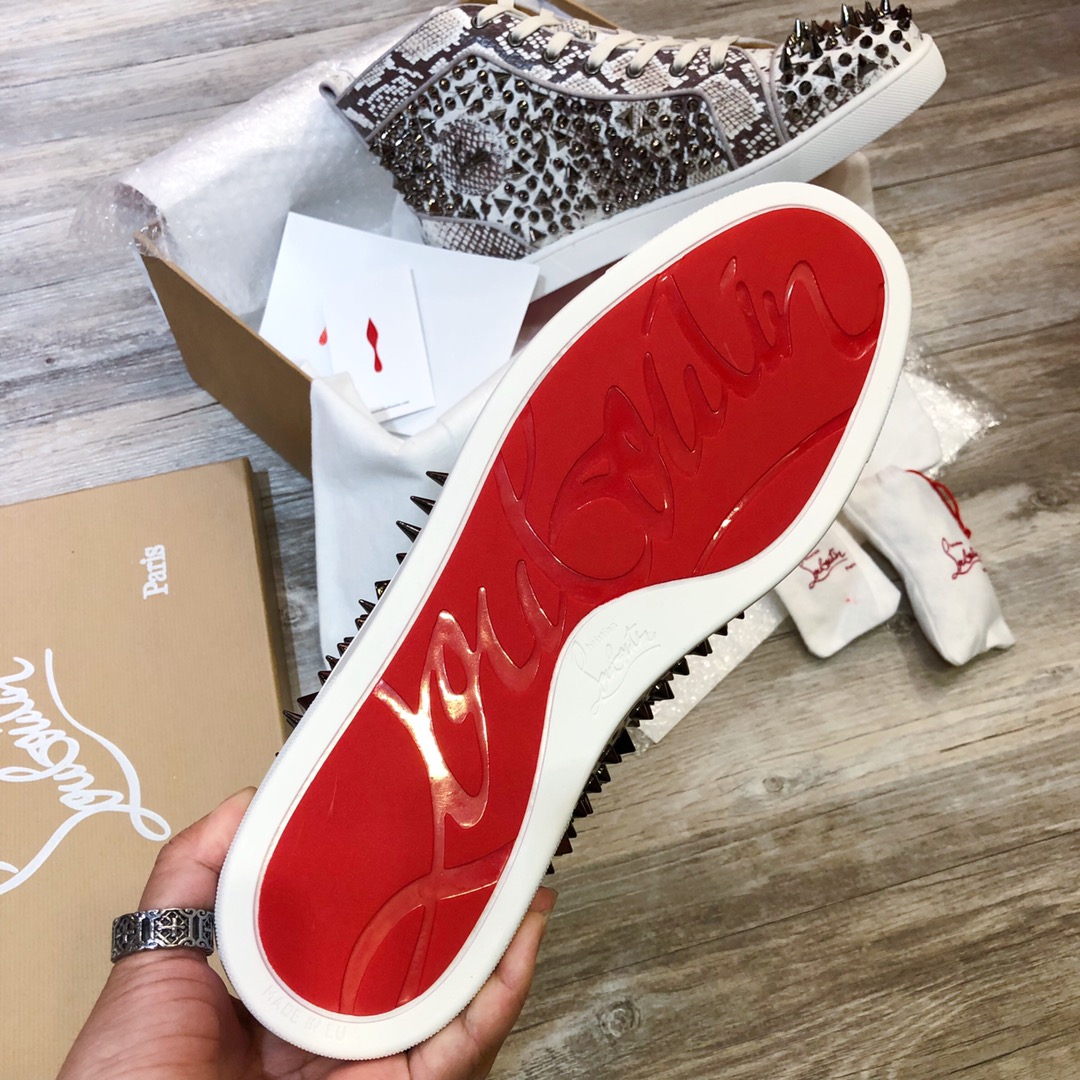 Christian Louboutin Sneaker Orlato Spikes Flat