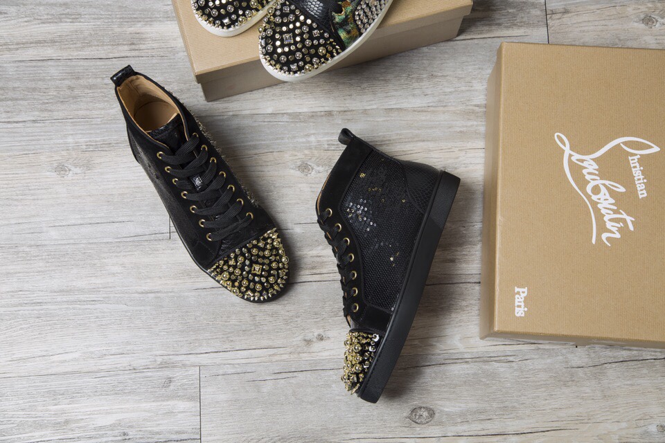 Christian Louboutin Sneaker Orlato Spikes Flat