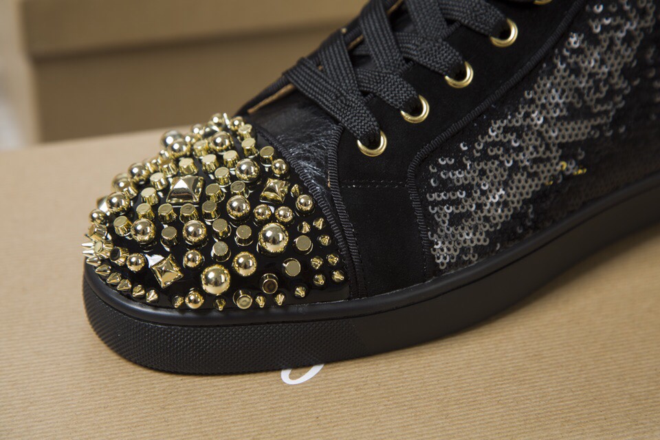 Christian Louboutin Sneaker Orlato Spikes Flat