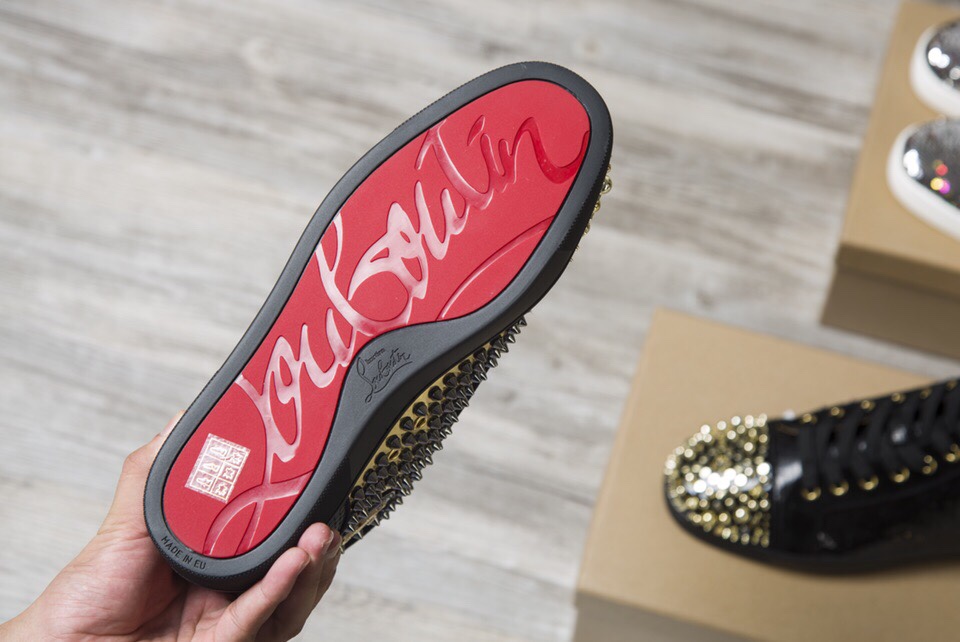 Christian Louboutin Sneaker Orlato Spikes Flat