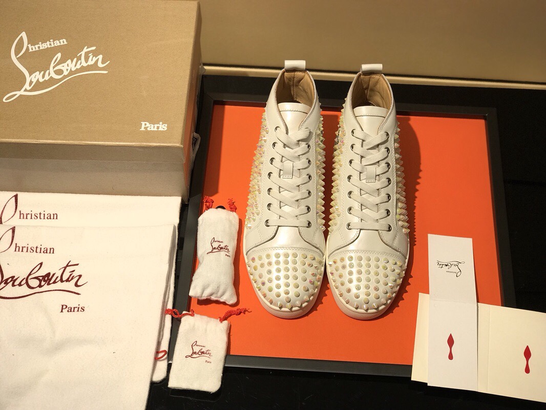 Christian louboutin Sneaker Orlato in Cream