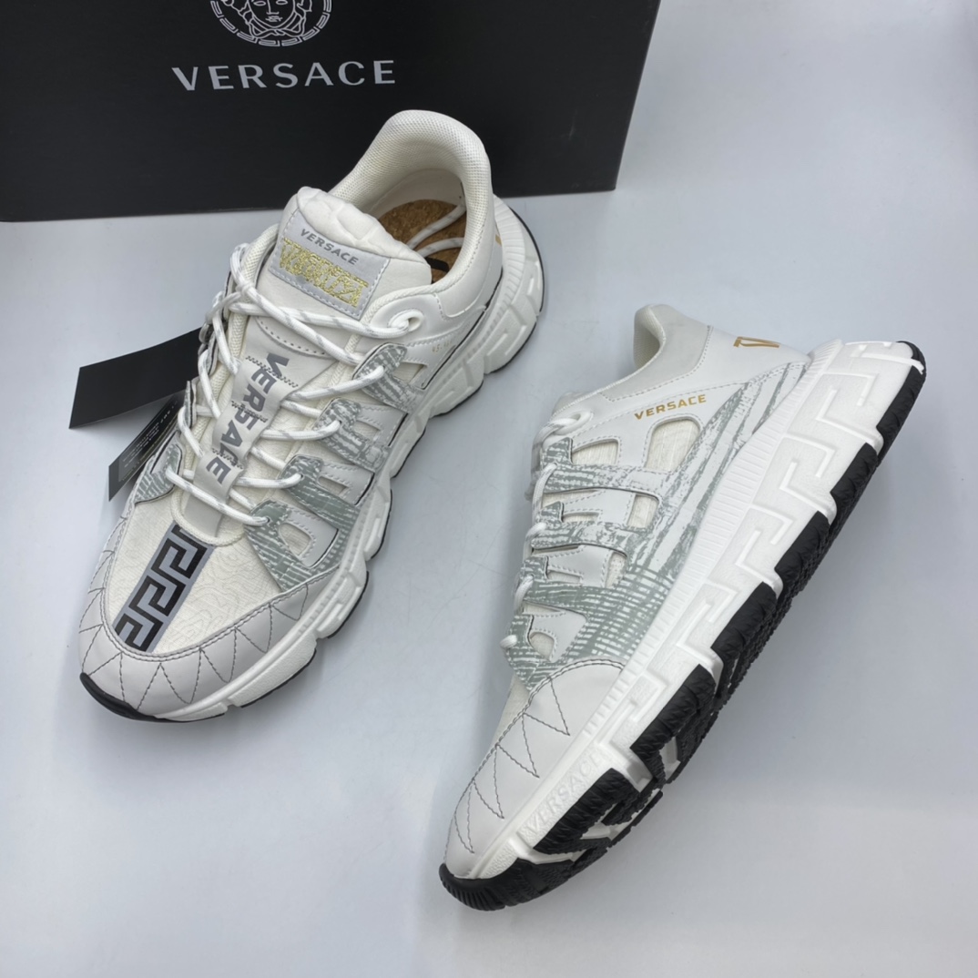 Versace Sneaker Trigreca in White