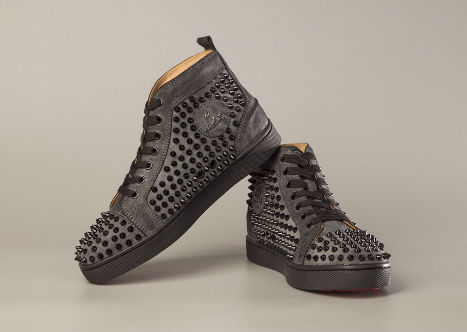 Christian Louboutin Sneaker Louis Spikes Flat