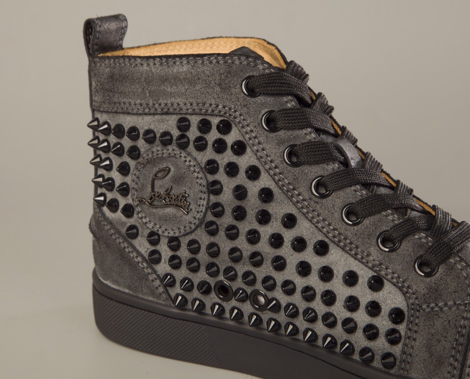 Christian Louboutin Sneaker Louis Spikes Flat