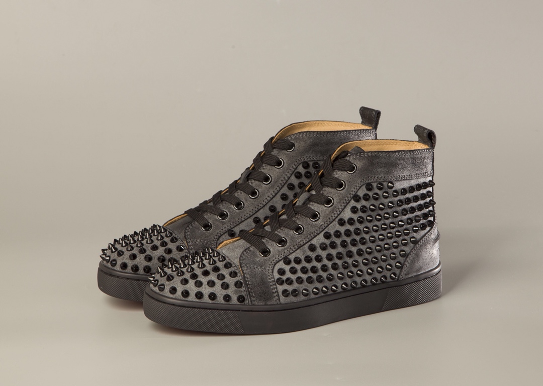 Christian Louboutin Sneaker Louis Spikes Flat