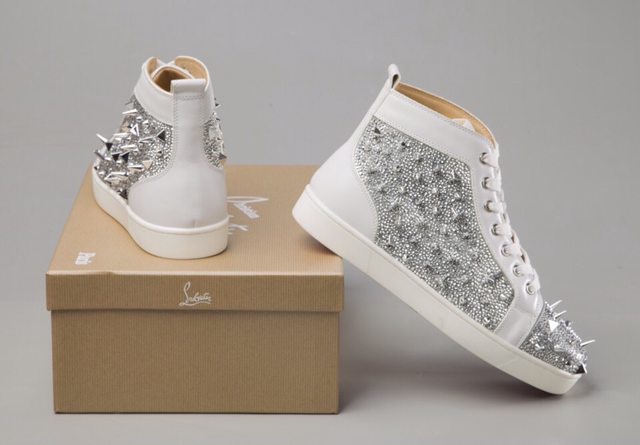 Christian Louboutin Sneaker Louis Spikes Flat