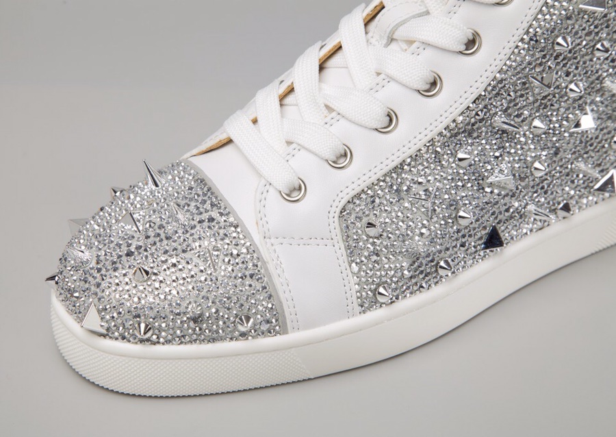 Christian Louboutin Sneaker Louis Spikes Flat