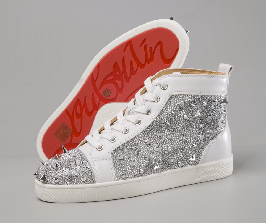 Christian Louboutin Sneaker Louis Spikes Flat