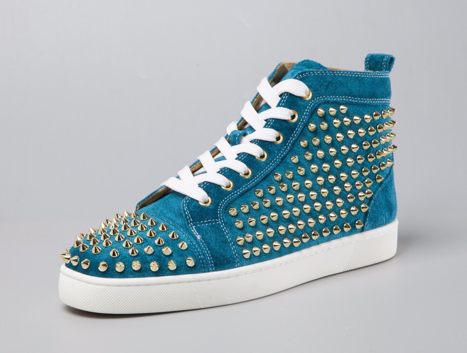 Christian Louboutin Sneaker Louis Spikes Flat