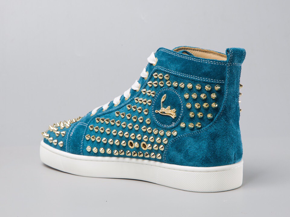 Christian Louboutin Sneaker Louis Spikes Flat