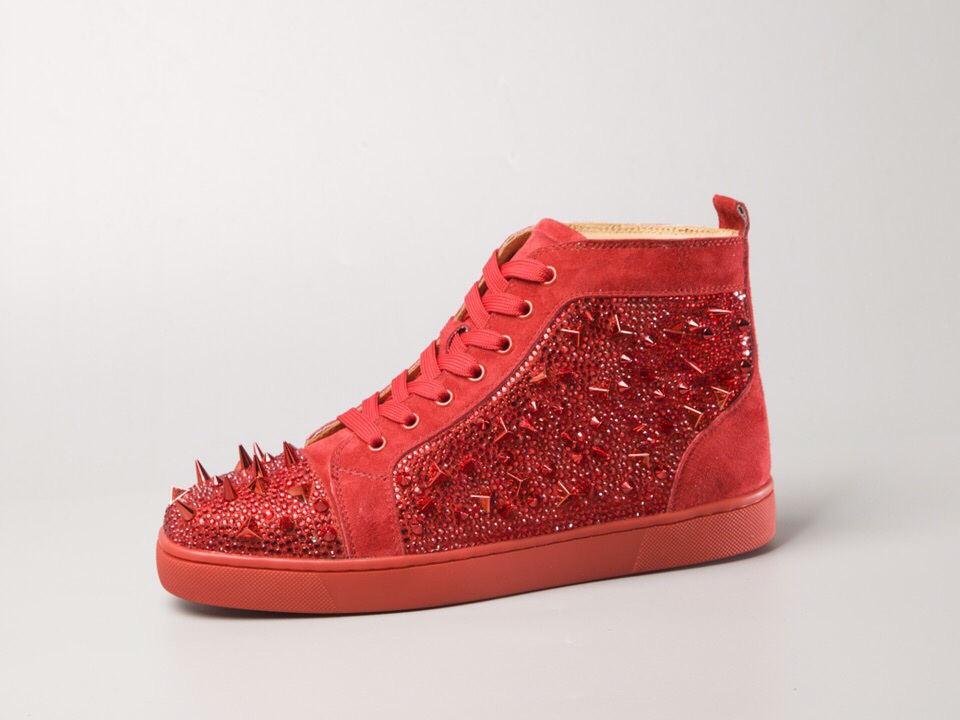 Christian Louboutin Sneaker Louis Spikes Flat