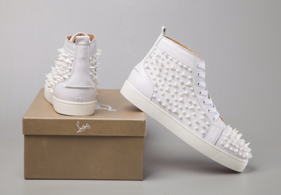 Christian Louboutin Sneaker Louis Spikes Flat