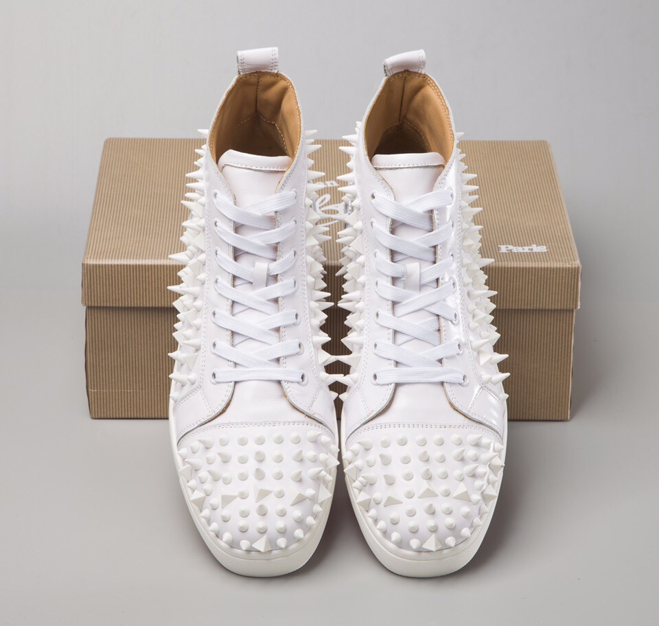 Christian Louboutin Sneaker Louis Spikes Flat