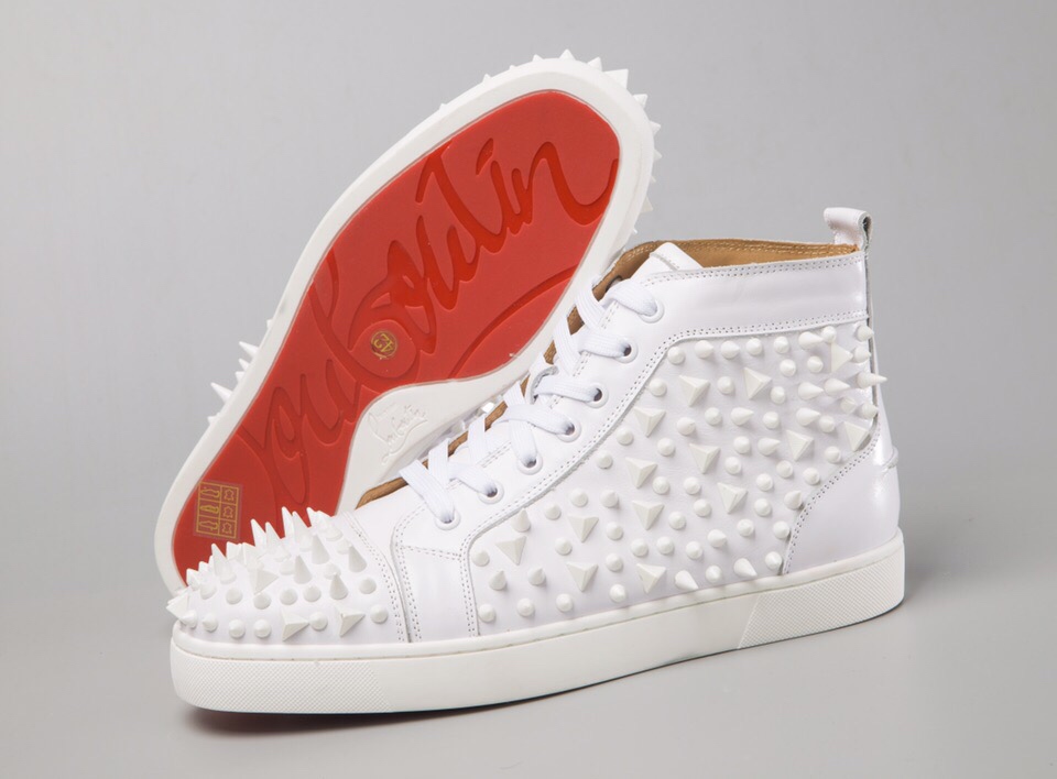 Christian Louboutin Sneaker Louis Spikes Flat