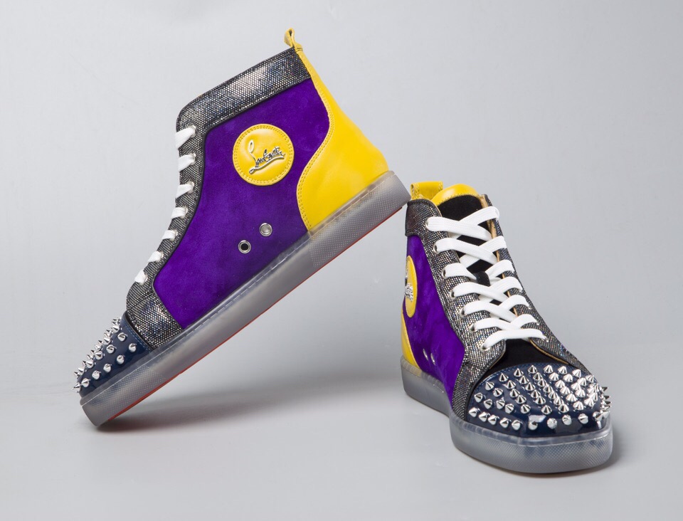 Christian Louboutin Sneaker Louis Spikes Flat