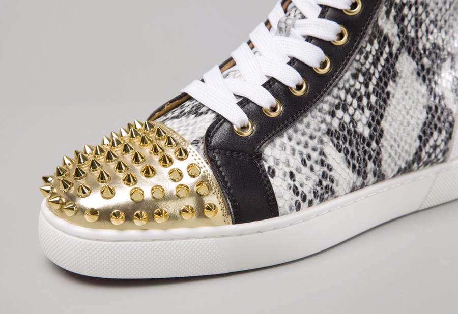 Christian Louboutin Sneaker Louis Spikes Flat