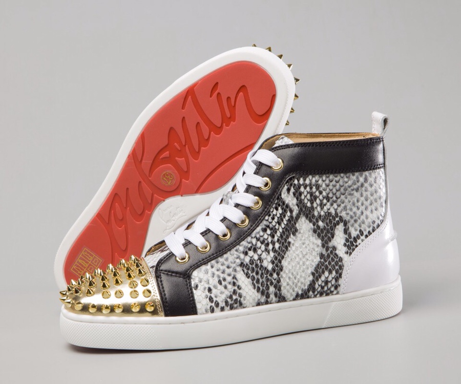 Christian Louboutin Sneaker Louis Spikes Flat