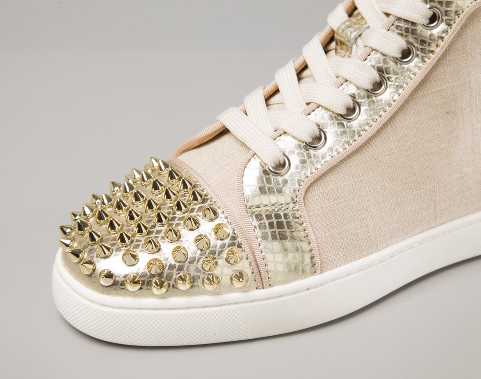 Christian Louboutin Sneaker Louis Spikes Flat