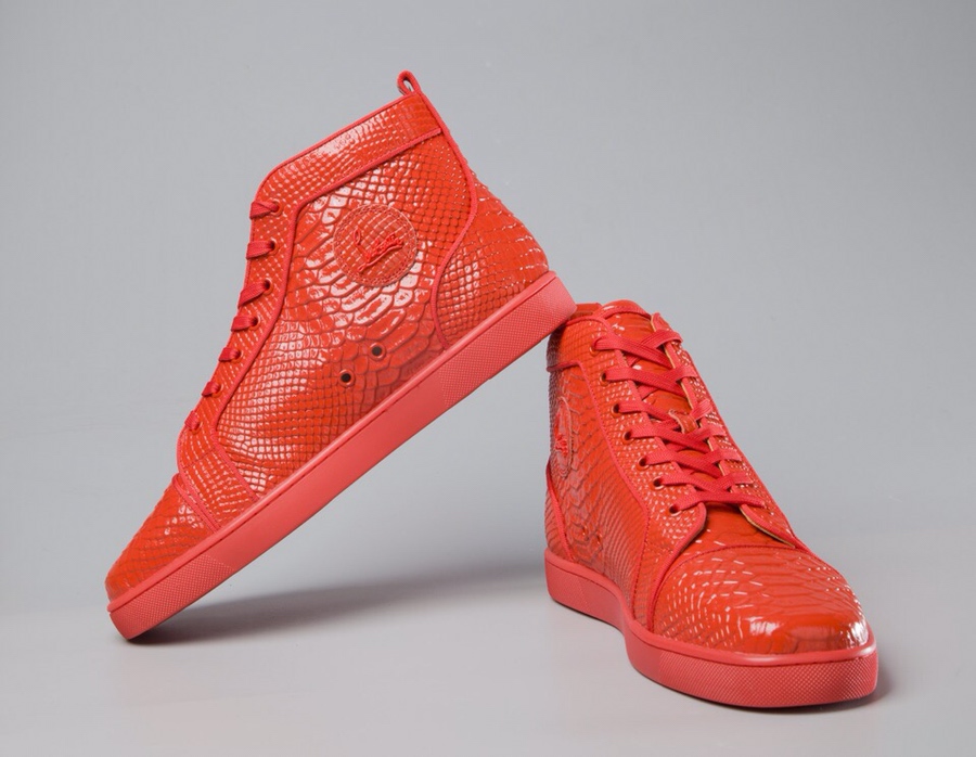 Christian Louboutin Sneaker Louis Spikes Flat