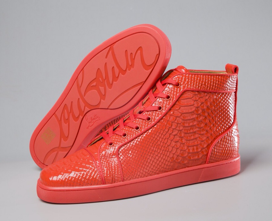 Christian Louboutin Sneaker Louis Spikes Flat