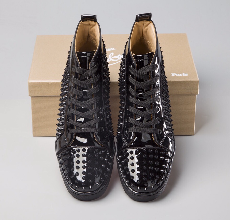 Christian Louboutin Sneaker Louis Spikes Flat