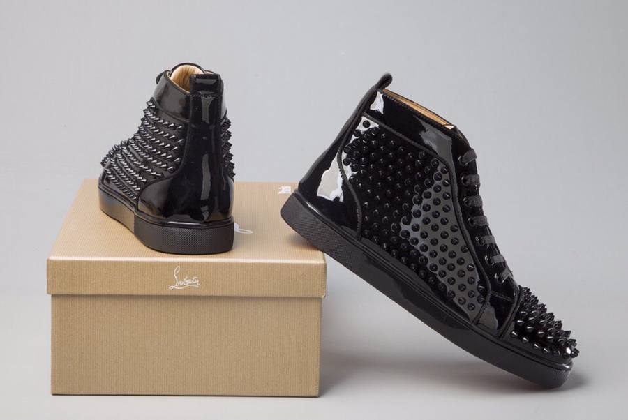 Christian Louboutin Sneaker Louis Spikes Flat