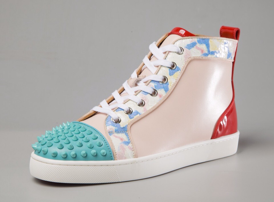 Christian Louboutin Sneaker Louis Spikes Flat