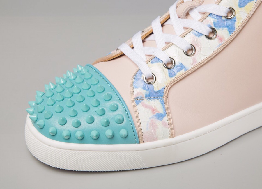 Christian Louboutin Sneaker Louis Spikes Flat