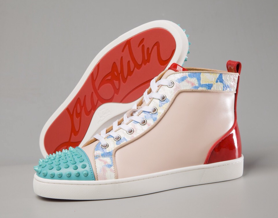 Christian Louboutin Sneaker Louis Spikes Flat