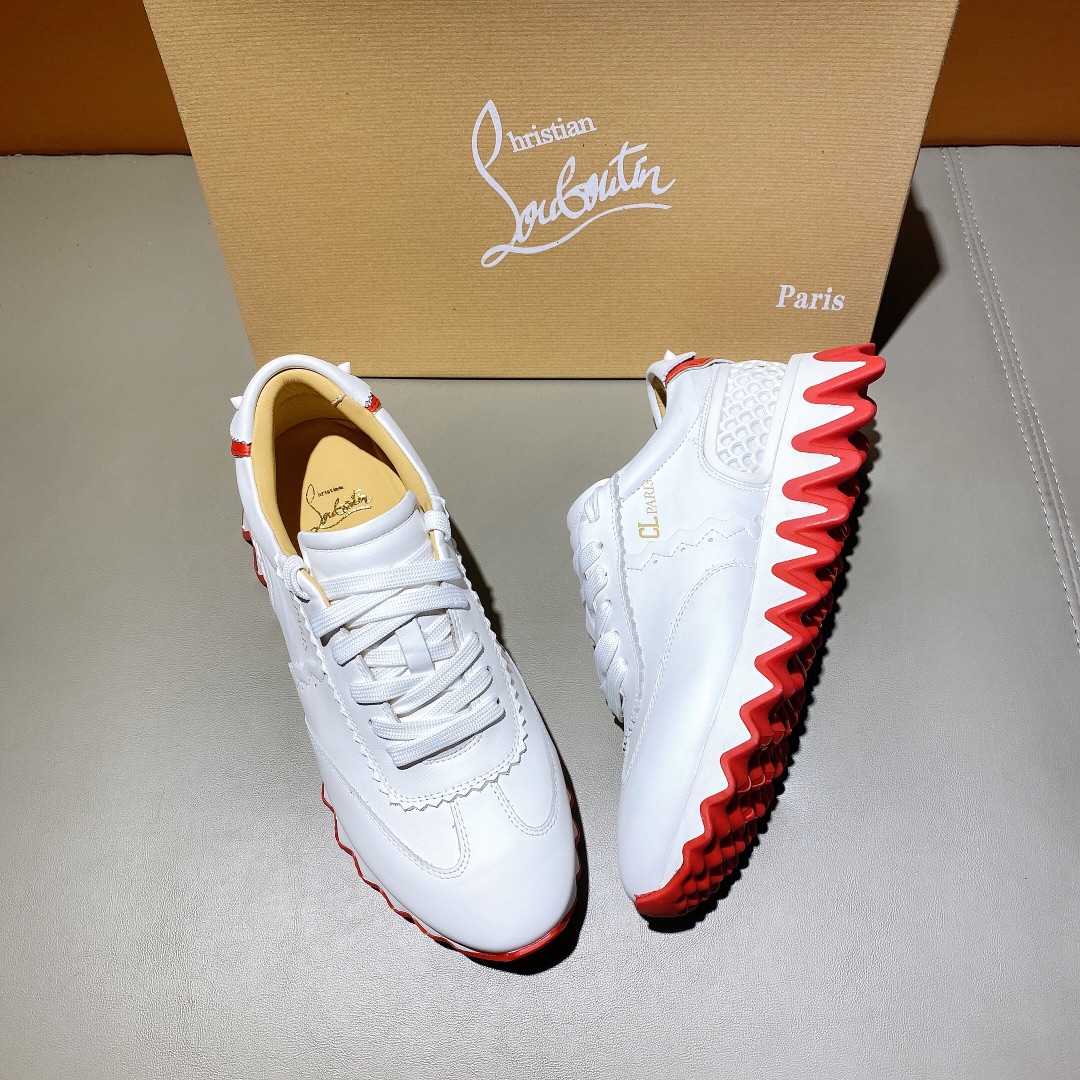 Christian louboutin Sneaker Loubishark in White