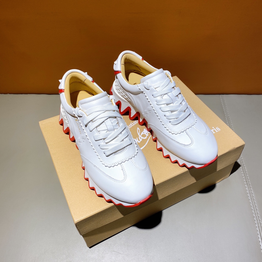 Christian louboutin Sneaker Loubishark in White