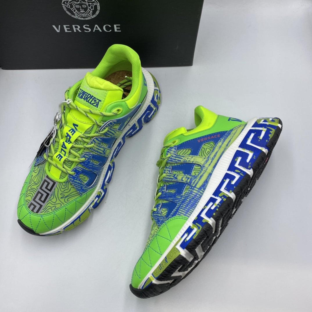 Versace Sneaker Trigreca in Green