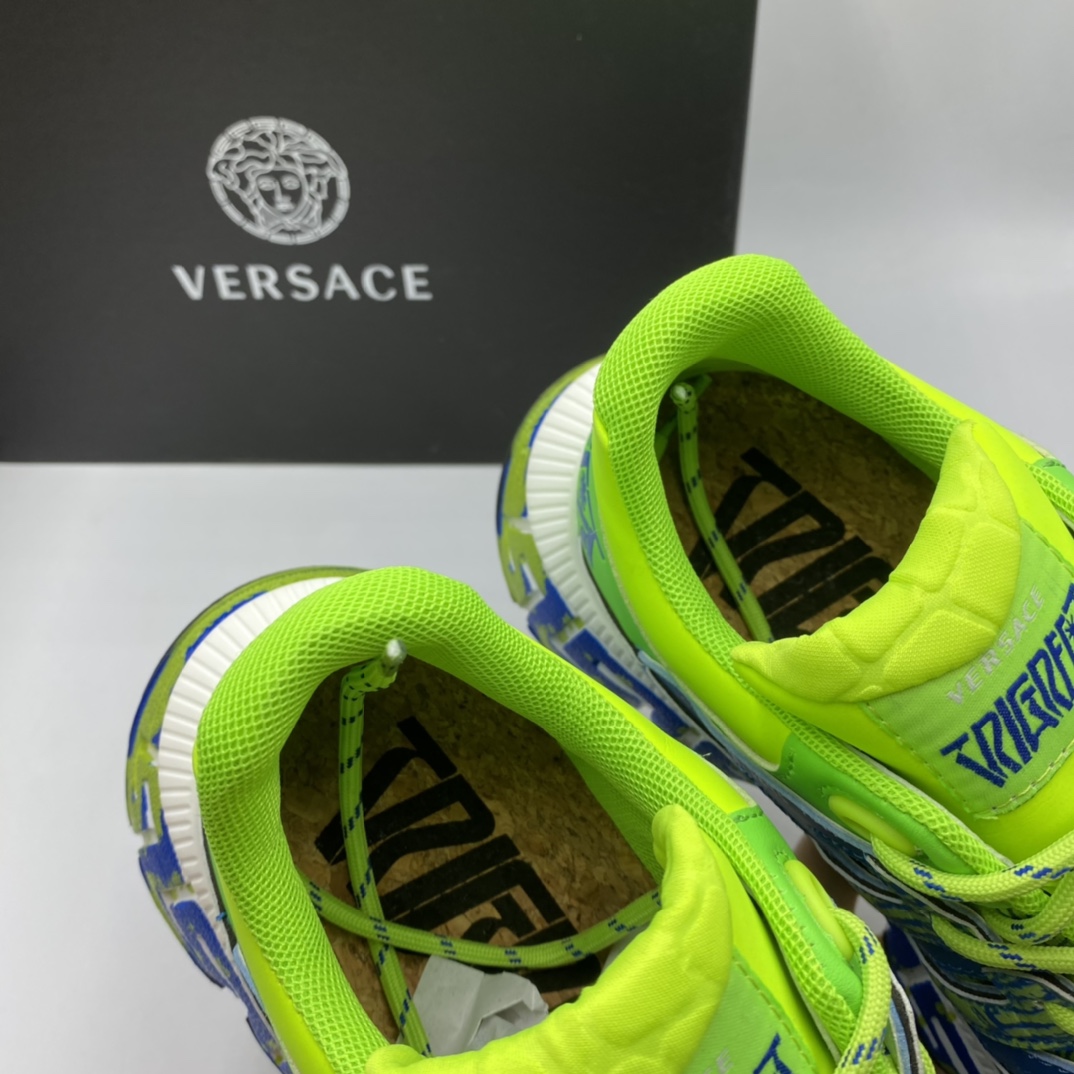 Versace Sneaker Trigreca in Green