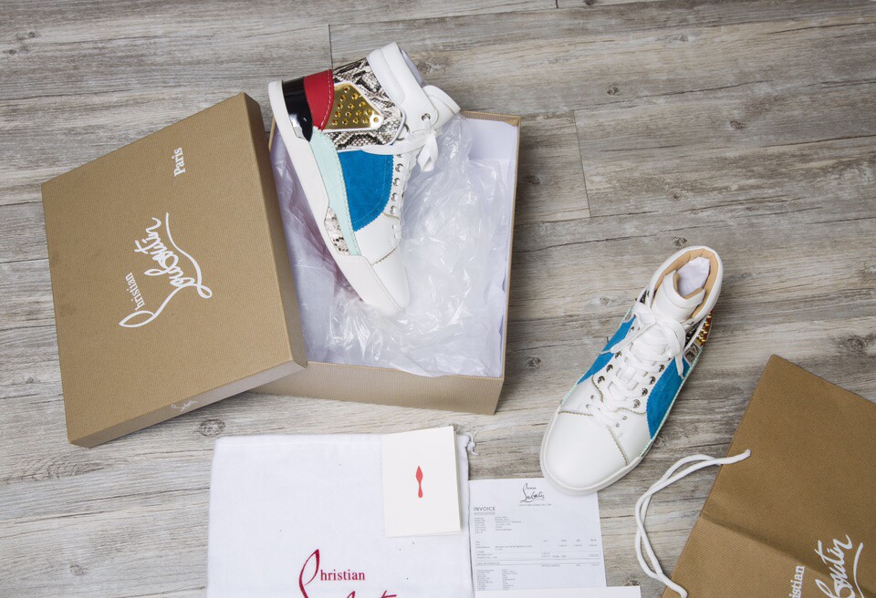 Christian Louboutin Sneaker Loubikick Strass