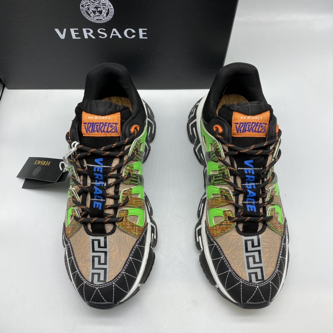 Versace Sneaker Trigreca in Brown