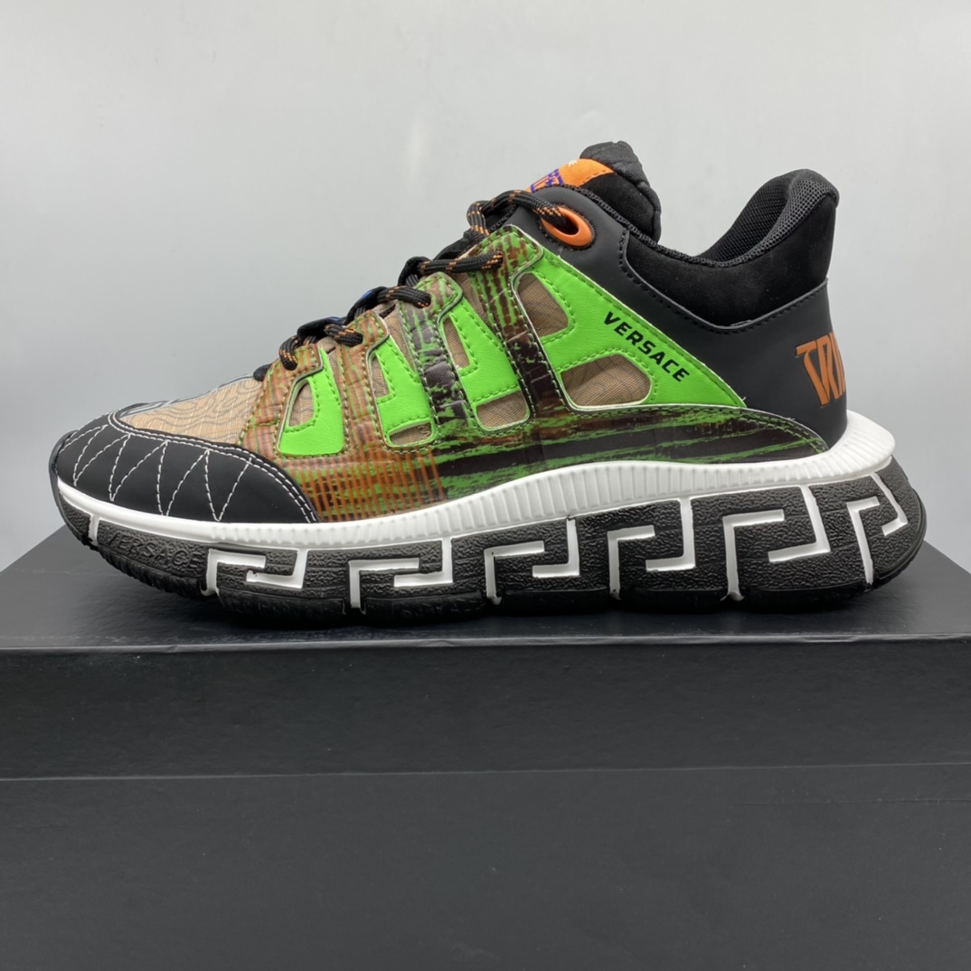 Versace Sneaker Trigreca in Brown