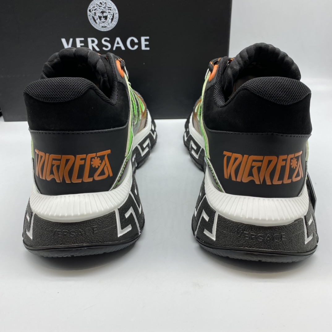 Versace Sneaker Trigreca in Brown