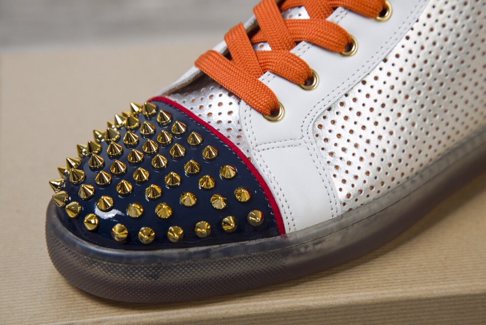 Christian Louboutin Sneaker Lou Spikes Flat