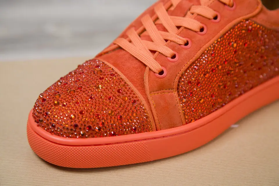 Christian Louboutin Sneaker Junior Strass Flat