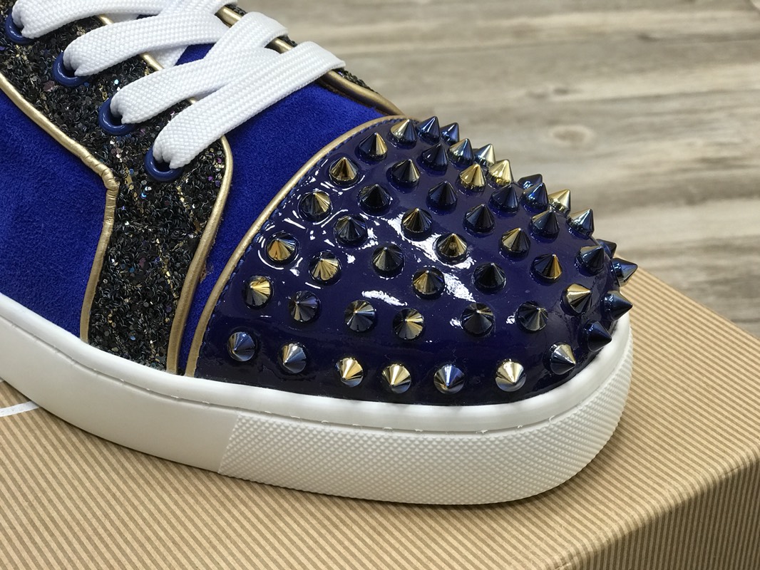 Christian Louboutin Sneaker Junior Spikes Flat