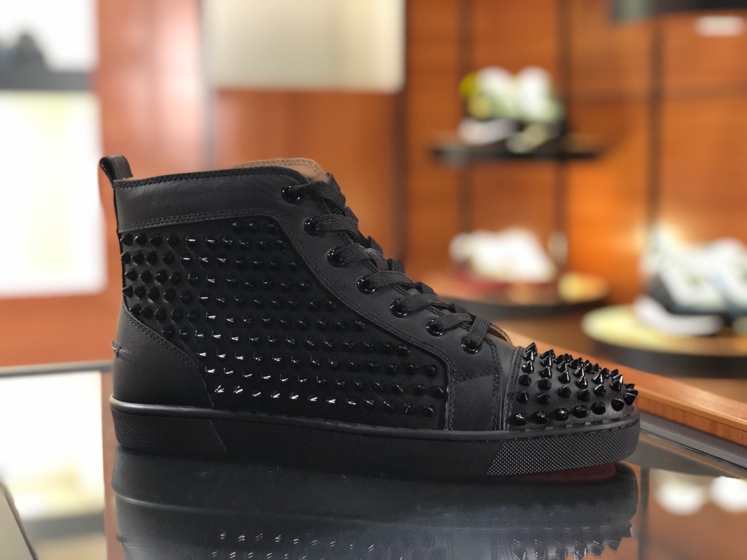 Christian Louboutin Sneaker Junior Spikes Flat