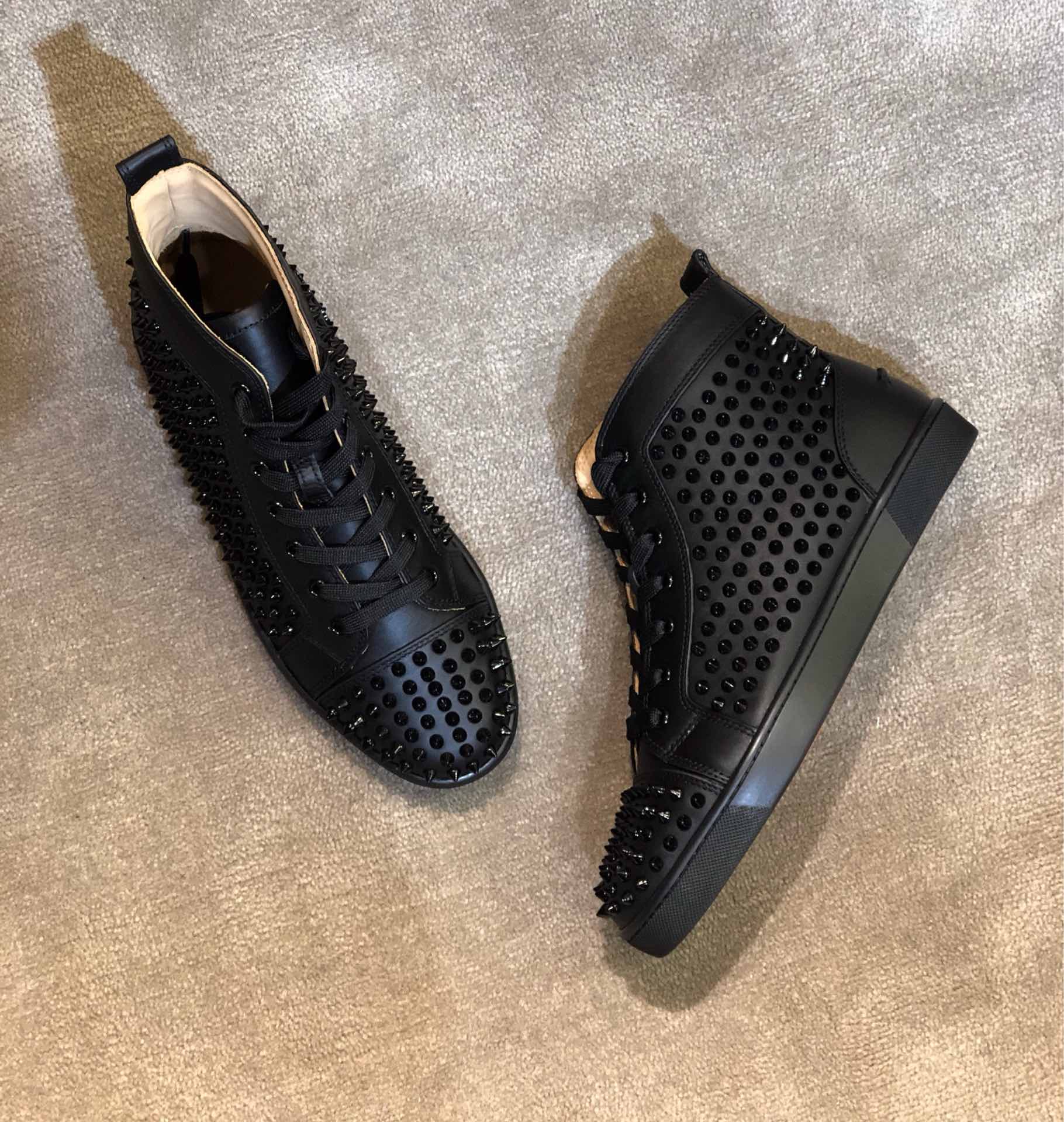 Christian Louboutin Sneaker Junior Spikes Flat