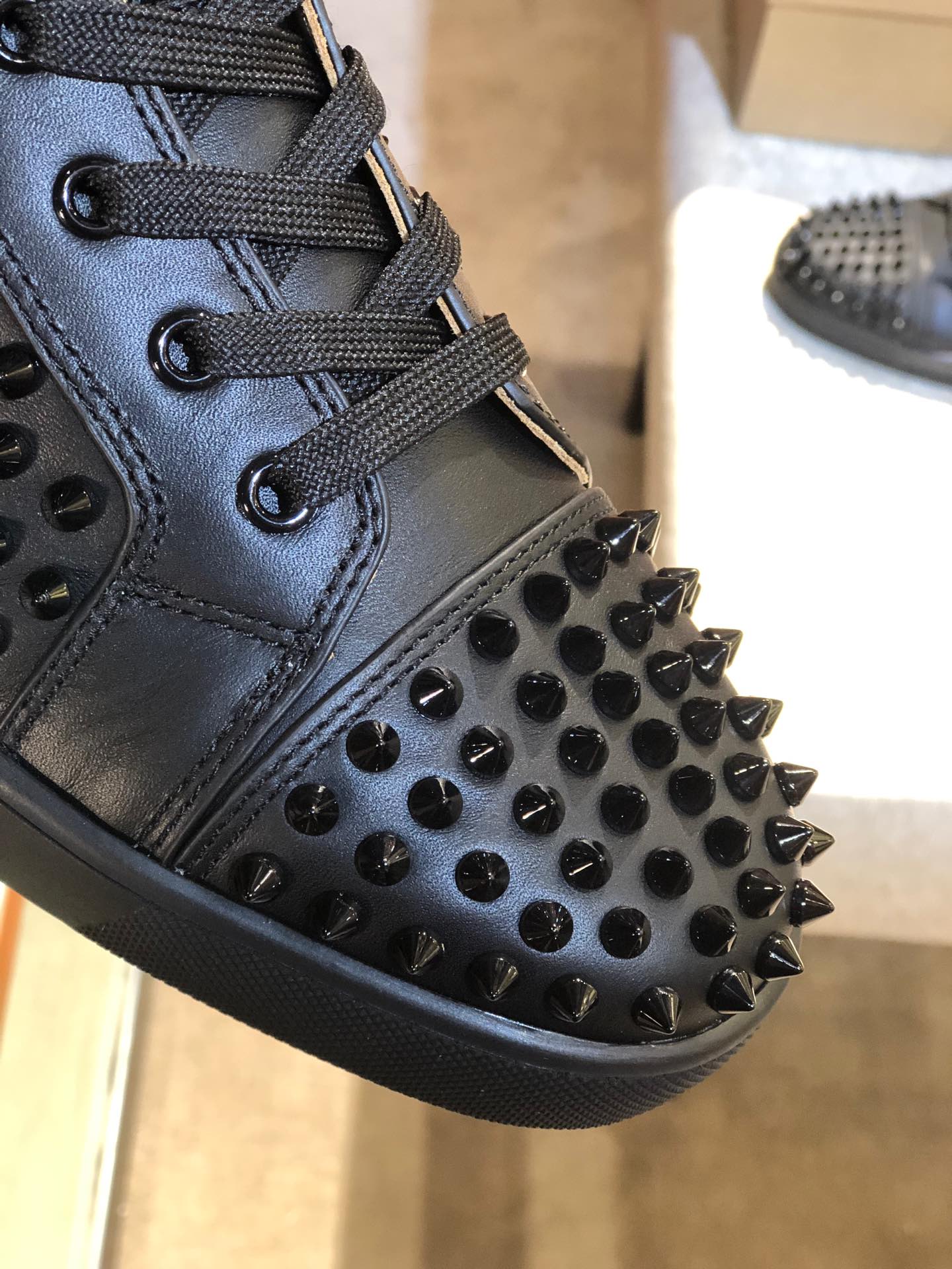 Christian Louboutin Sneaker Junior Spikes Flat