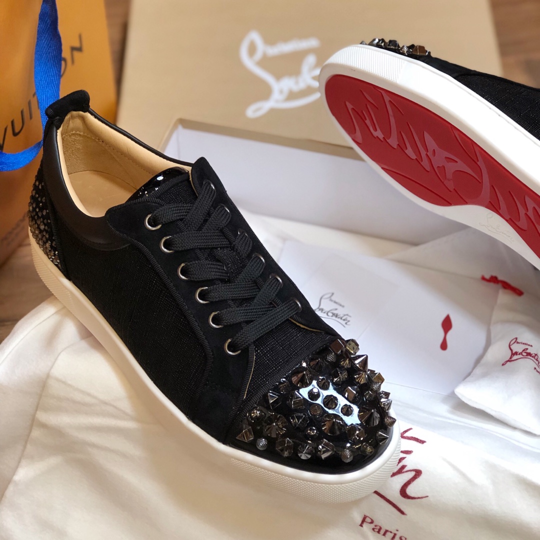 Christian Louboutin Sneaker Junior Spikes Flat