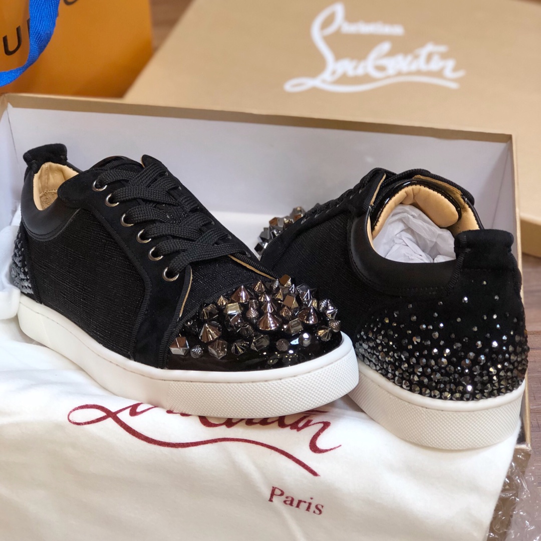 Christian Louboutin Sneaker Junior Spikes Flat