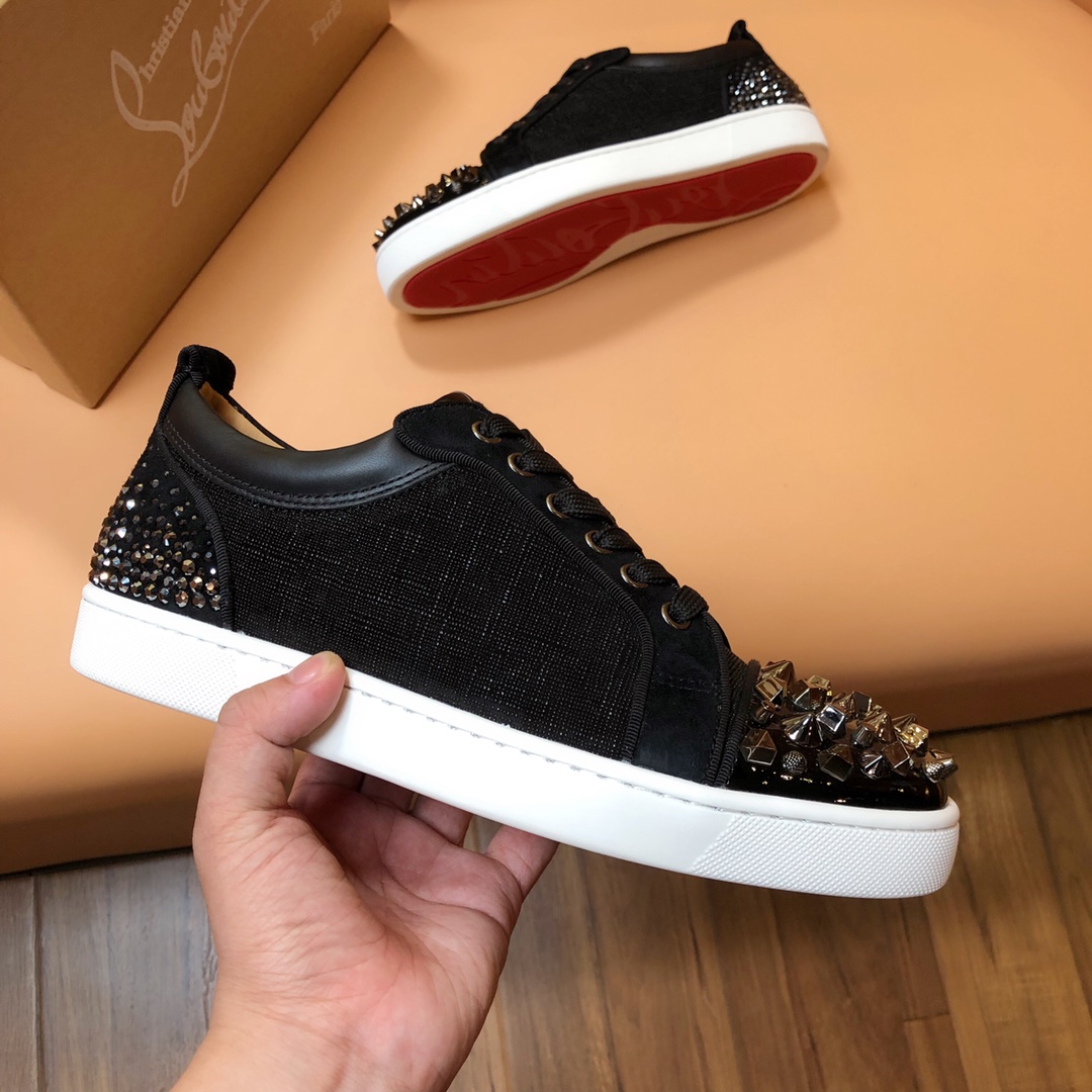 Christian Louboutin Sneaker Junior Spikes Flat