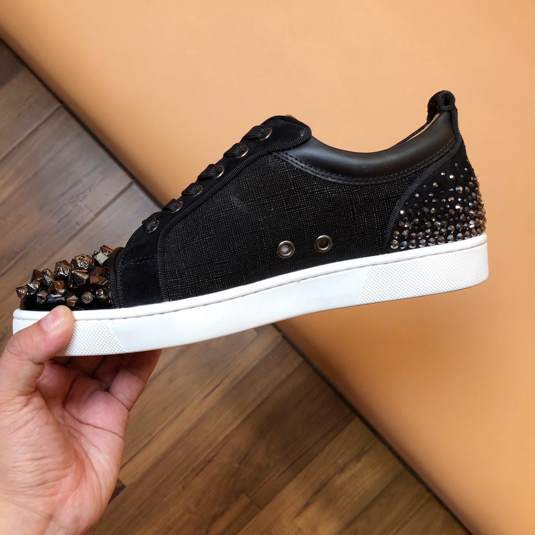 Christian Louboutin Sneaker Junior Spikes Flat